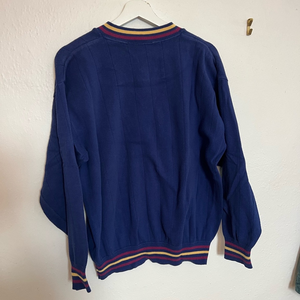 Vintage Liz Claiborne tennis sweater - Picture 2 of 4